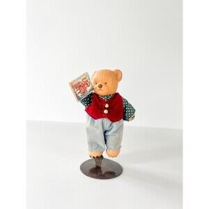 Vintage The O’Bear Family Porcelain Teddy Bear Benjamin Jointed Bear